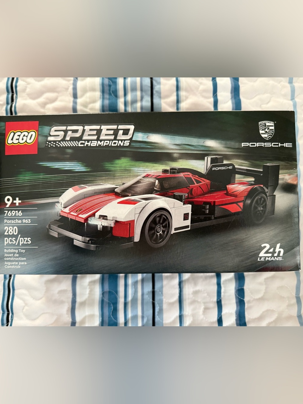 NEW Lego Speed Champions Porsche 963 - Red, White & Black